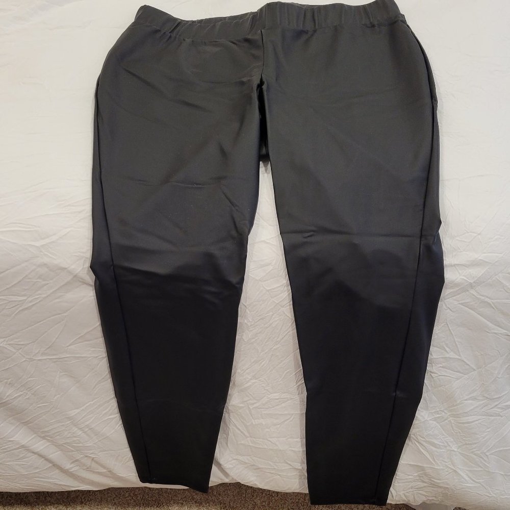 PLATINUM LEGGING – FAUX LEATHER BLACK